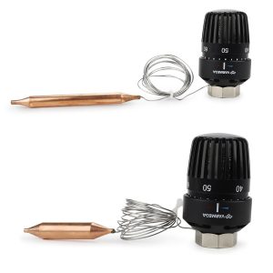 Термостатическая головка Varmega VM117 20-70°С, выносной датчик