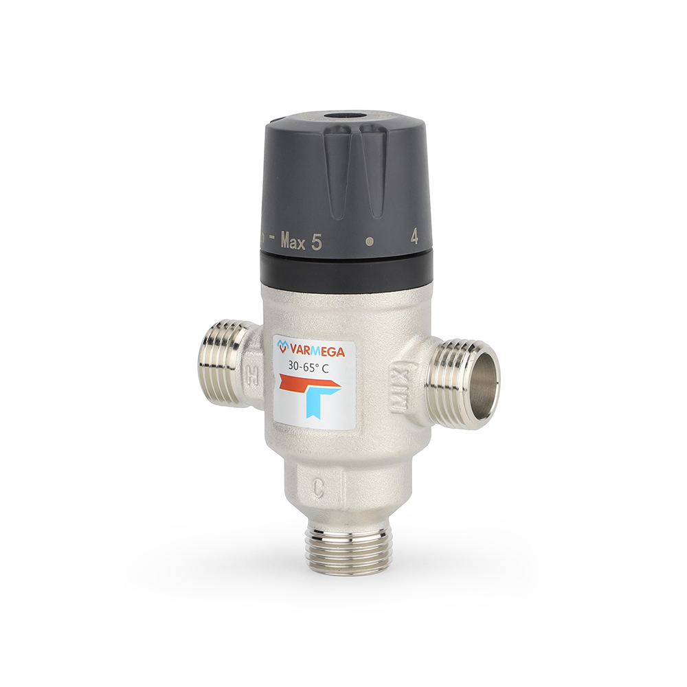Термосмесительный клапан Varmega НР боковое смешение — изображение 2